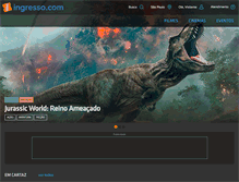 Tablet Screenshot of ingresso.com